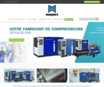 Compresseurs-Mauguiere.com(Mauguière) Screenshot