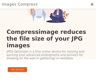 Compressimage.in(Compress JPEG And PNG Image Online) Screenshot