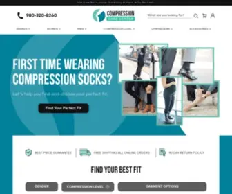 Compressioncarecenter.com(Compression Care Center) Screenshot