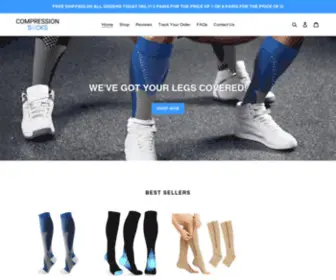 CompressionsocksWorld.com(Compression Socks World) Screenshot