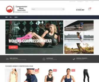 Compressionwearaustralia.com.au(Compression Wear Australia) Screenshot