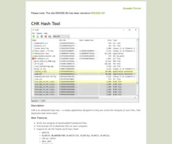Compressme.net(CHK Hash Tool) Screenshot