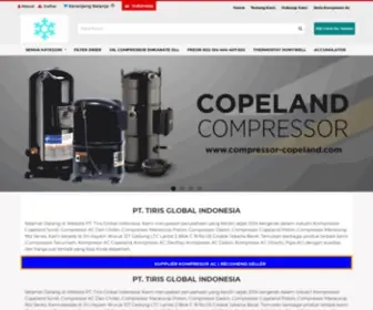 Compressor-Copeland.com(Compressor AC Copeland) Screenshot