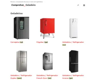 Compresuageladeira.com.br(Compre Sua Geladeira) Screenshot