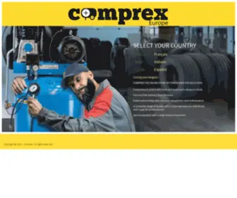 Comprex-Air.com(Comprex Europe the online store of compressed air solutions) Screenshot