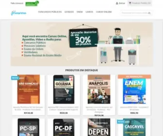 Comprinhas.com.br(Apostilas Concursos 2021) Screenshot