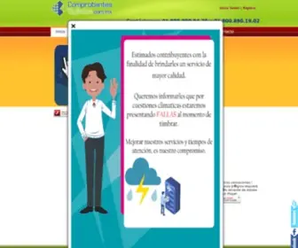 Comprobantesdigitales.com.mx(COMPROBANTES DIGITALES) Screenshot