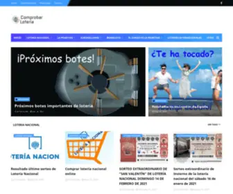 Comprobarloteria.net(Resultados) Screenshot
