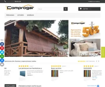 Comprogar.com(Hogar & Decoración & Persianas & Online) Screenshot