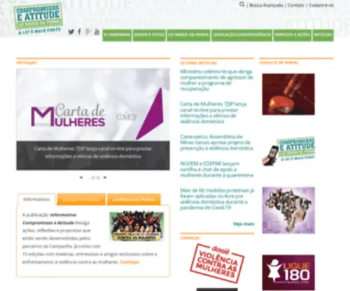 Compromissoeatitude.org.br(Destaques carta de mulheres) Screenshot