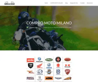 Compromotomilano.it(COMPRO MOTO MILANO) Screenshot