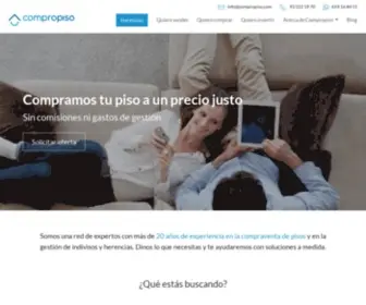 Compropiso.com(Vender tu piso ahora es fácil y rápido) Screenshot