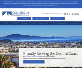 Comproserve.net(Commercial Process Serving) Screenshot