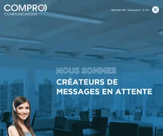 Comprotel.com(Compro Communications) Screenshot