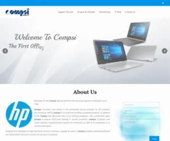 Compsi.com(HomePage) Screenshot