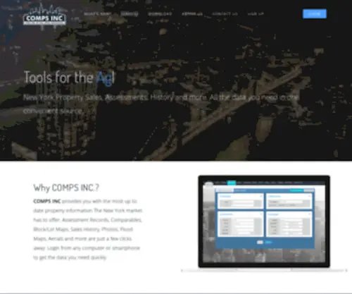Compsny.com(COMPS INC) Screenshot