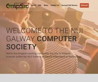 Compsoc.ie(We are NUI Galway's Computer and Networking Society) Screenshot