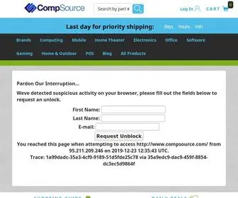 Compsource.com(Computer Hardware) Screenshot