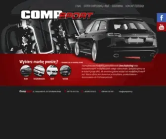 Compsport.pl(Chiptuning i modyfikacje mechaniczne pojazd) Screenshot