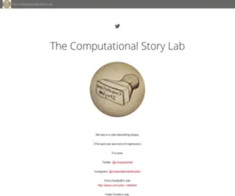 Compstorylab.org(The PoCS) Screenshot