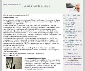 Comptabilitegenerale.fr(Fiscalité) Screenshot