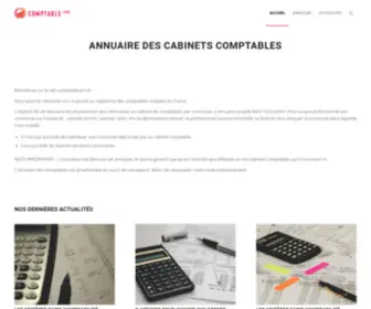 Comptable-Pro.fr(Comptable Pro) Screenshot