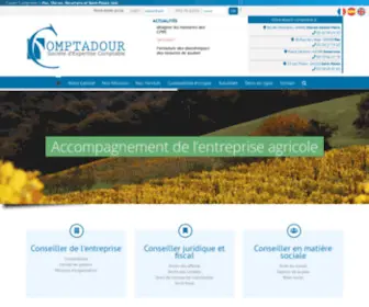 Comptadour-64.com(Comptadour 64) Screenshot