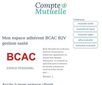 Comptemutuelle.com(Compte Mutuelle) Screenshot
