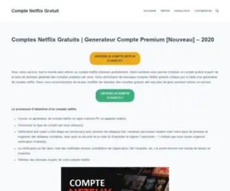 Comptenetflixgratuit.club(Comptenetflixgratuit club) Screenshot