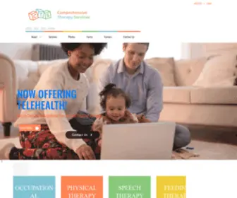 Comptherapy.com(Comprehensive Therapy Services) Screenshot