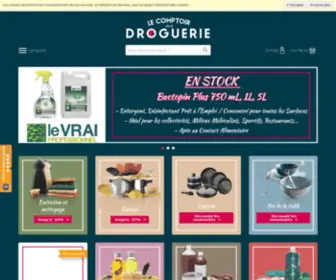 Comptoir-Droguerie.com(Comptoir de la Droguerie) Screenshot