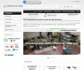 Comptoir-DU-Cable.com(Vente) Screenshot