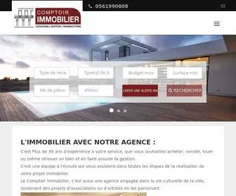 Comptoir-Immo.fr(Comptoir Immobilier) Screenshot