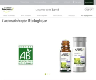 Comptoiraroma.fr(Huiles essentielles Bio) Screenshot