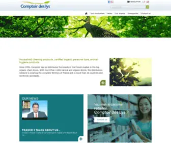 Comptoirdeslys.com(Comptoir des Lys) Screenshot