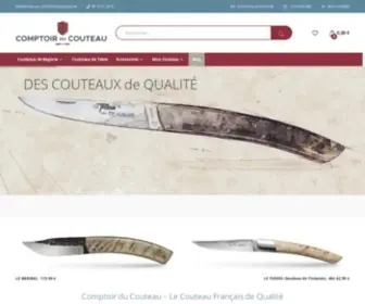 Comptoirducouteau.fr(Comptoir du Couteau • Le Couteau Français de Qualité) Screenshot