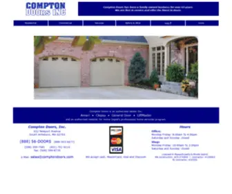 Comptondoors.com(Compton Doors) Screenshot