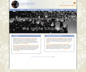 Comptonfoundation.org(Comptonfoundation) Screenshot