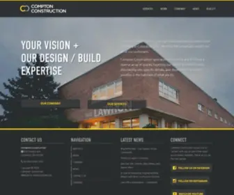 Comptonllc.com(Compton Construction) Screenshot
