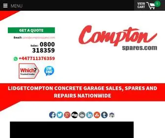 Comptonspares.com(Garage Roof Replacements & Refurbs) Screenshot