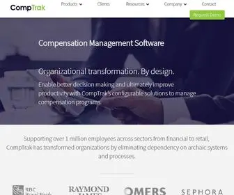 Comptrak.com(Compensation Management Solutions) Screenshot