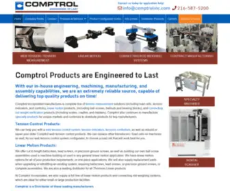 Comptrolinc.com(Tension Indicator & Controller) Screenshot