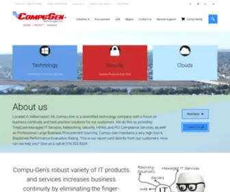 Compu-Gen.com(Managed IT Services) Screenshot