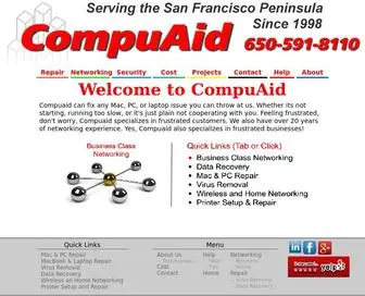 Compuaid.biz(Computer Repair) Screenshot