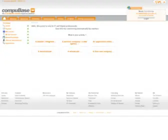 Compubase.biz(Business platform for IT & Telecom partners) Screenshot