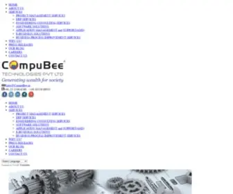 Compubee.in(Compubee technologies) Screenshot