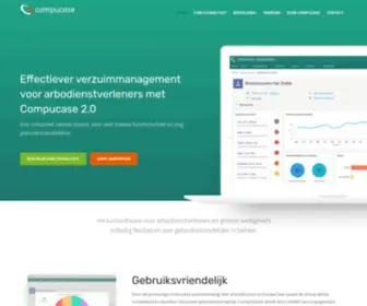 Compucase.nl(Compucase verzuimsoftware) Screenshot