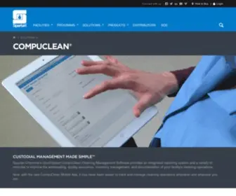 Compuclean2000.com(Spartan Chemical Company) Screenshot