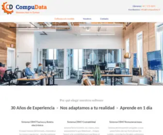 Compudata.cl(Software a tu medida) Screenshot