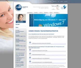 Compudent.de(Modernste Praxissoftware aus dem Hause CGM Dentalsysteme) Screenshot